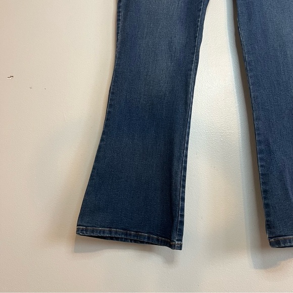 J Jill Denim Womens York Bootcut Jeans Sz 16 Med Wash Flat Front Boho Mid Rise - Picture 2 of 9